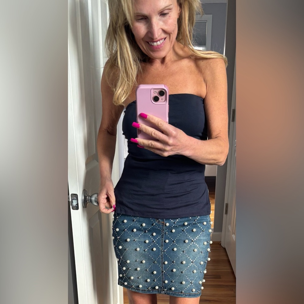 Made in Italy Strapless Camisole